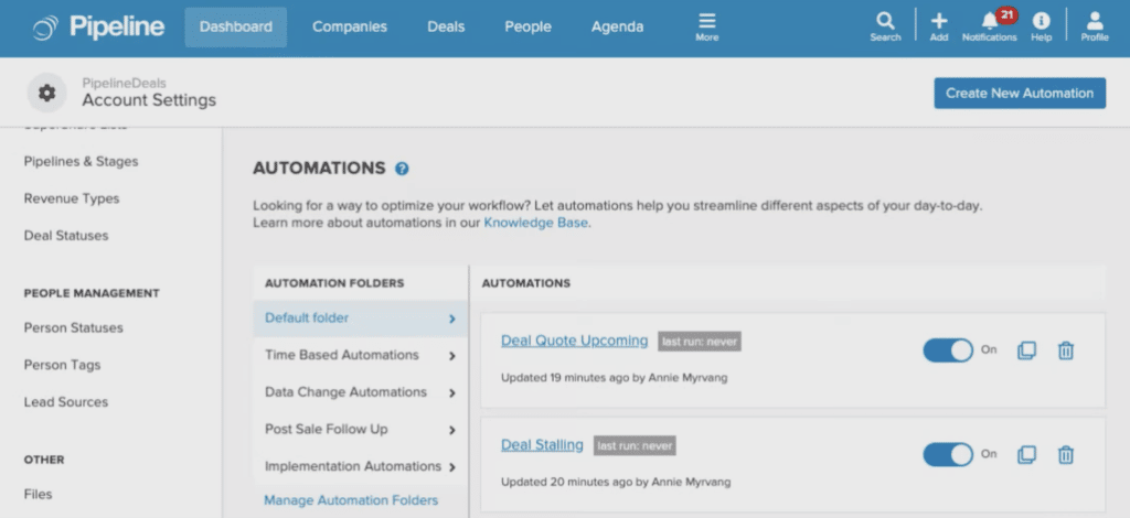 CRM Automations Feature Image