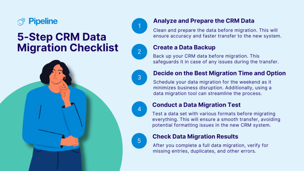 5 Steps to Efficiently Migrate Your CRM Data