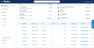 Add to Dashboard List View