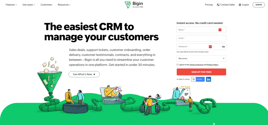 Bigin by Zoho CRM- Easiest CRM for Small Businesses
