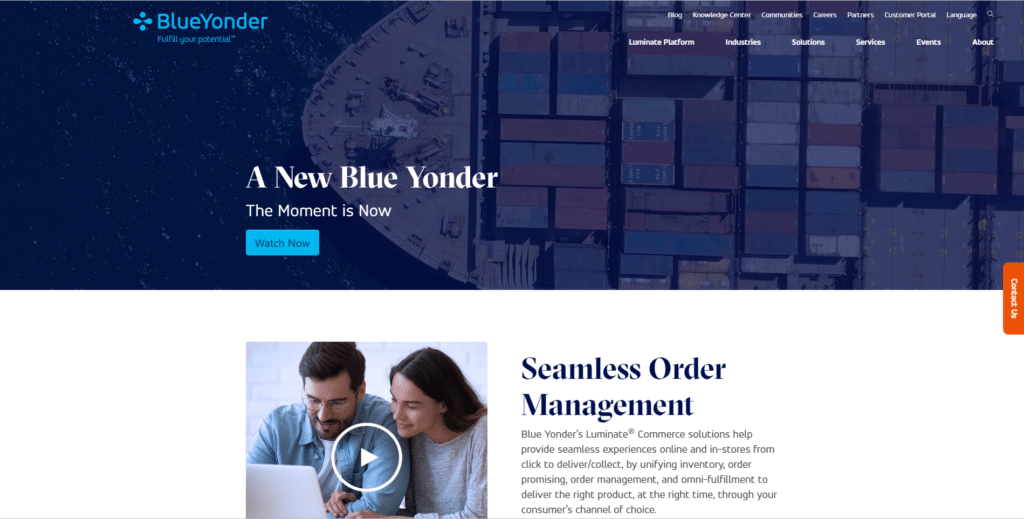 BlueYonder- Best CRM for Customer-Driven Supply Chain
