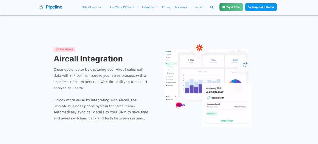 Improves Efficiency and Productivity with AirCall integration