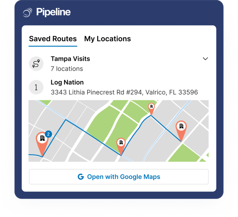 Map Views & Route Planning