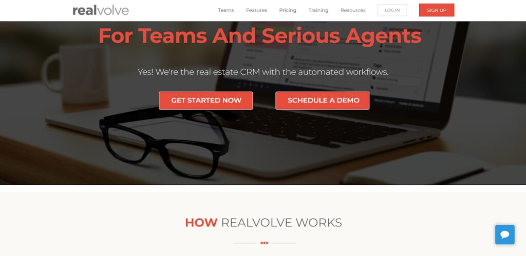 Realvolve- Best CRM for Real Estate Teams