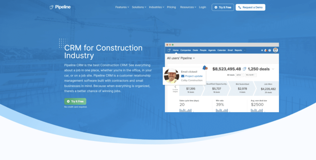 Best construction crm software for companies and contractors