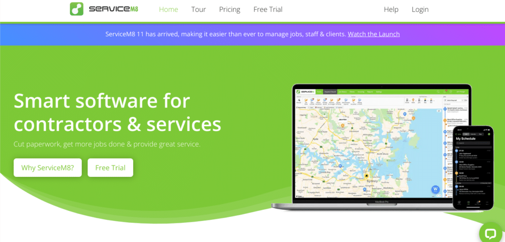 Service M8- Best CRM for Easy Dispatching