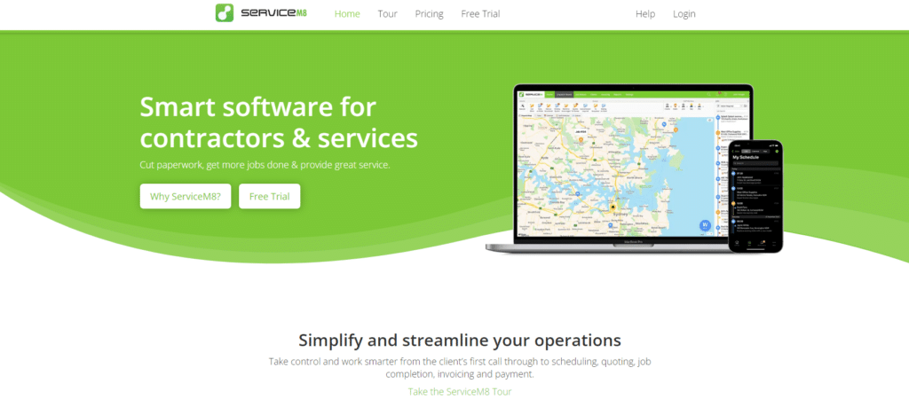 ServiceM8- Best CRM for Easy Dispatching in Plumbing sector